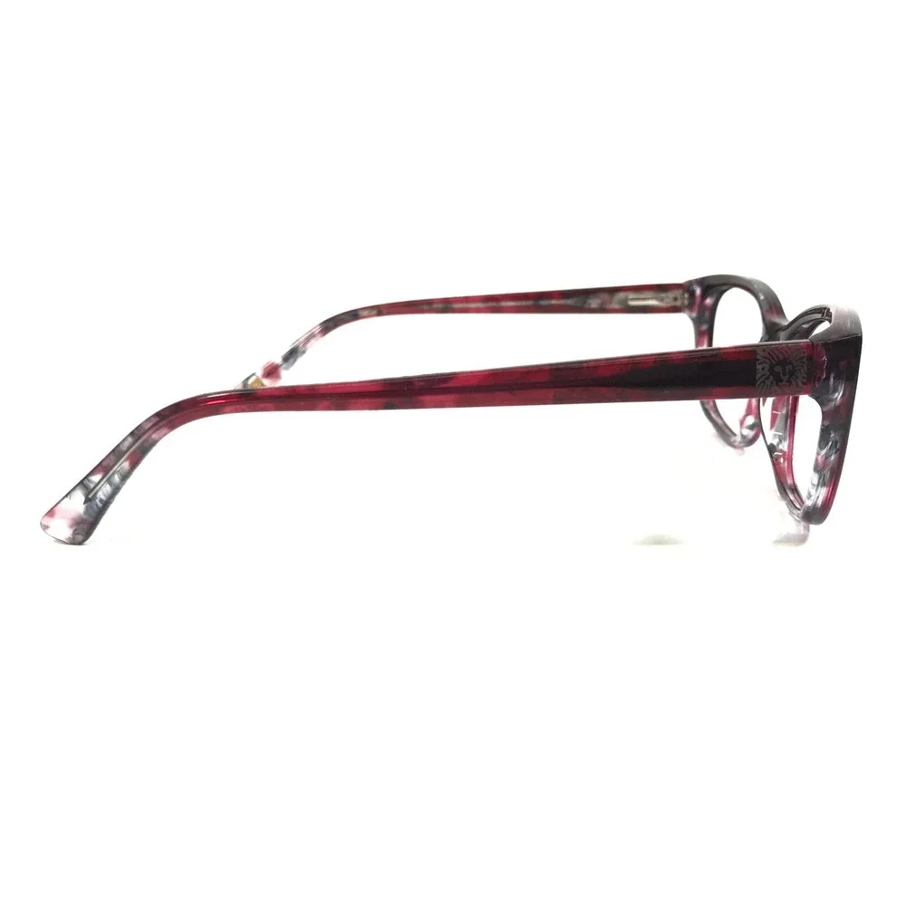 Anne Klein Eyeglasses Frames AK5076 603 Merlot Gradient Red Tortoise 52-17-135